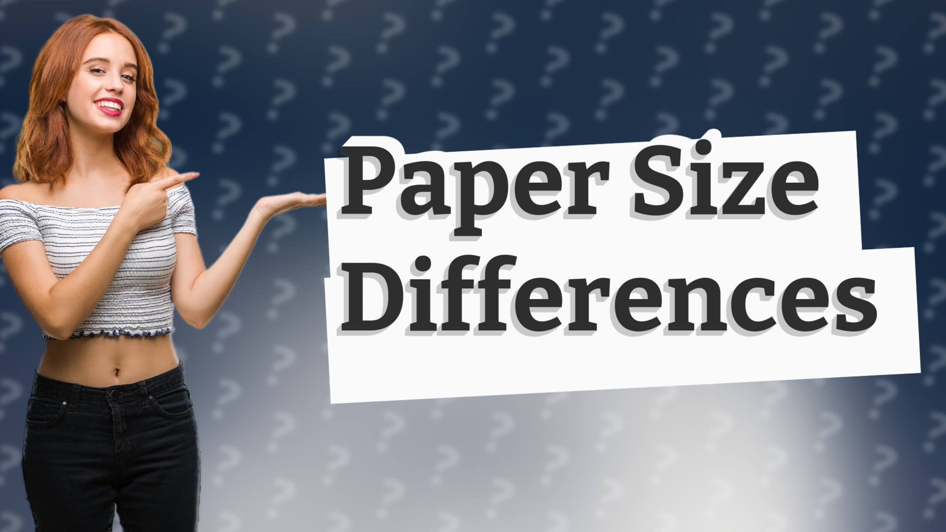Paper Size Differences