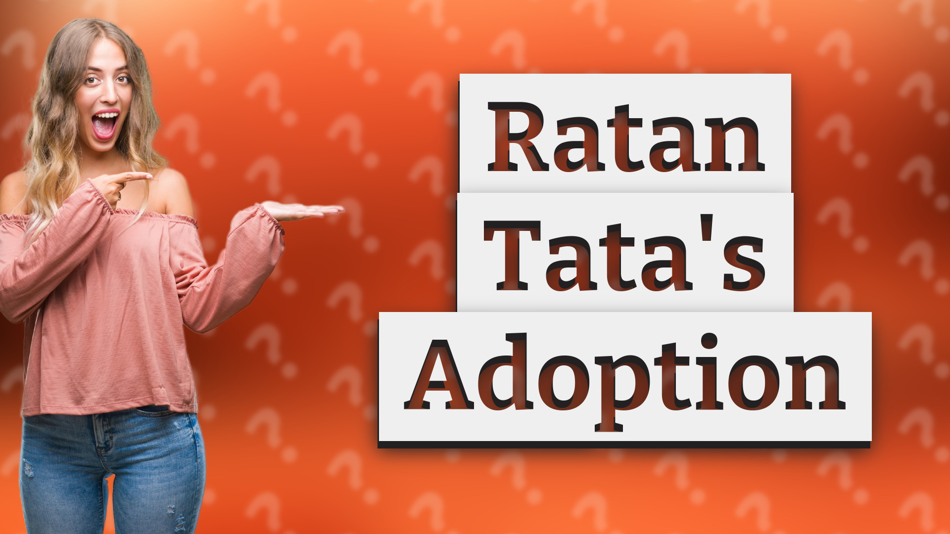 Ratan Tata's Adoption