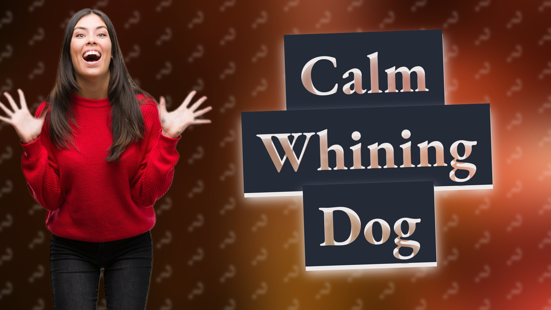 Calm Whining Dog