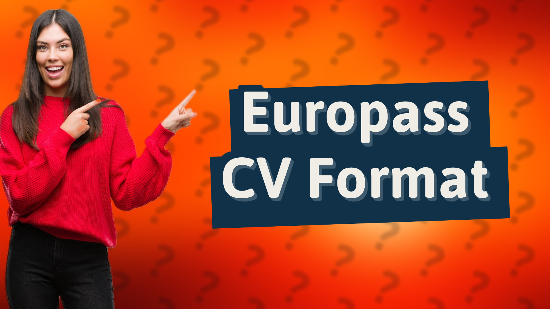 Europass CV Format