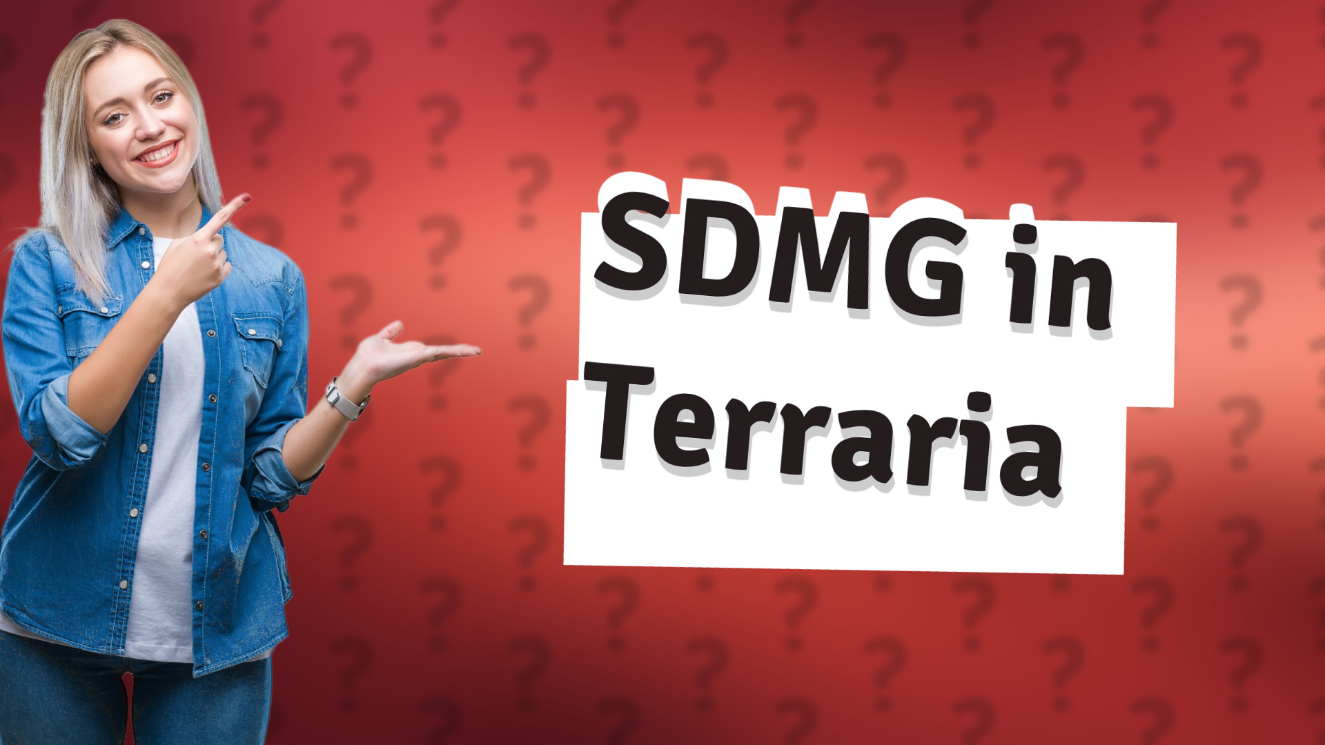 SDMG in Terraria