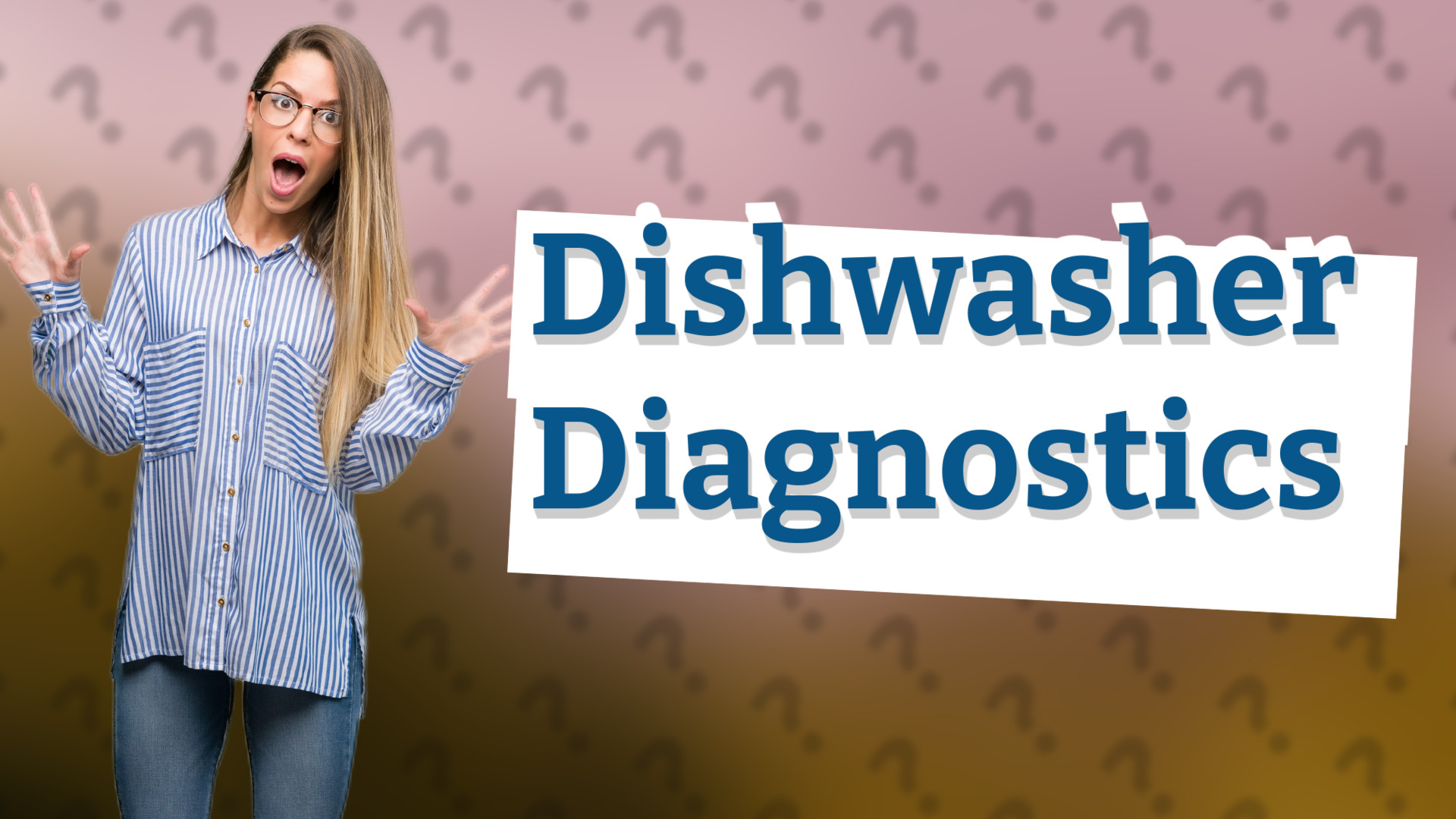 Dishwasher Diagnostics