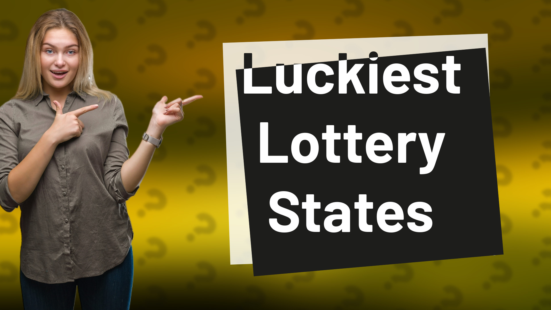 Luckiest Lottery States