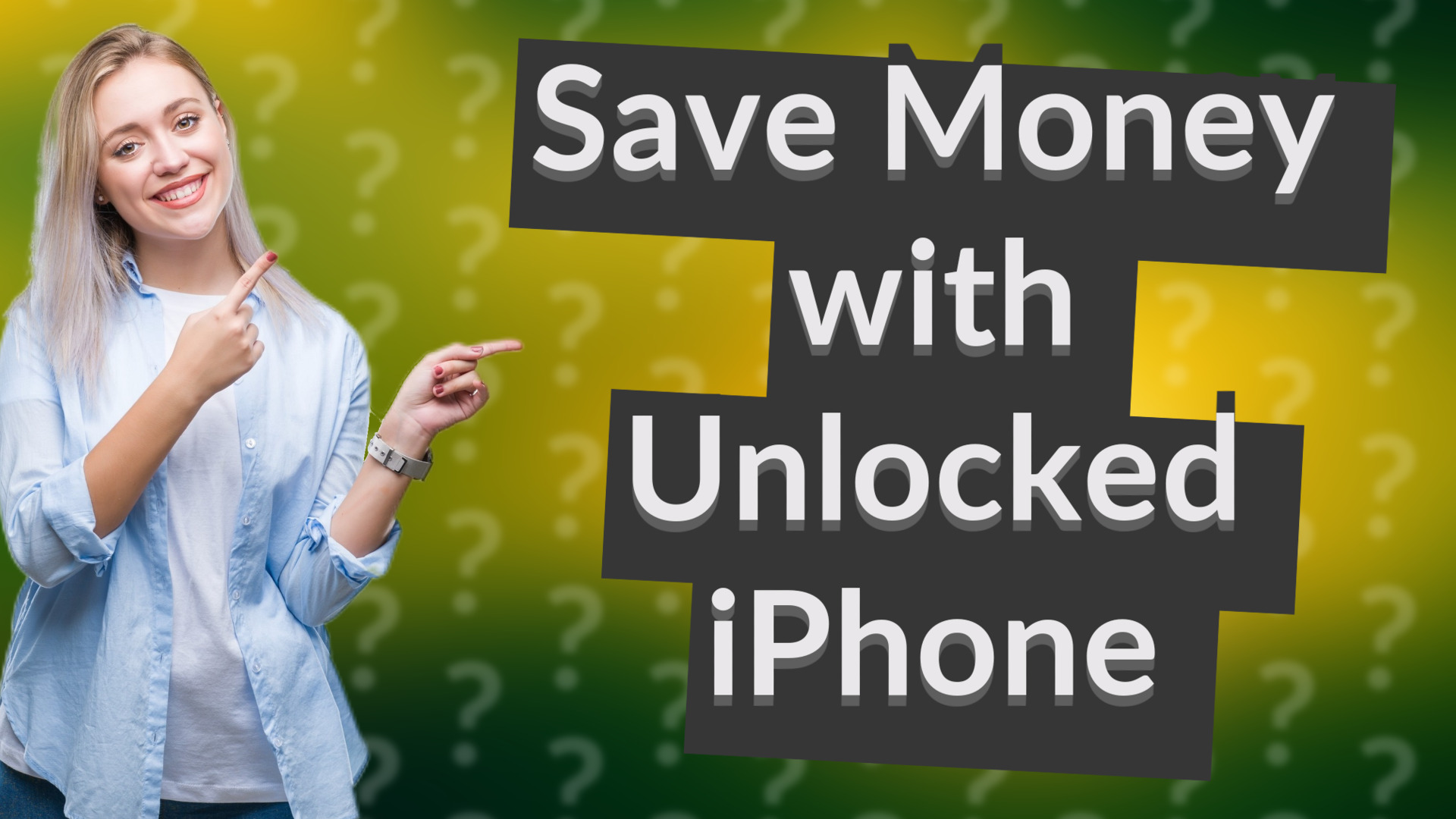 Save Money with Unlocked iPhone