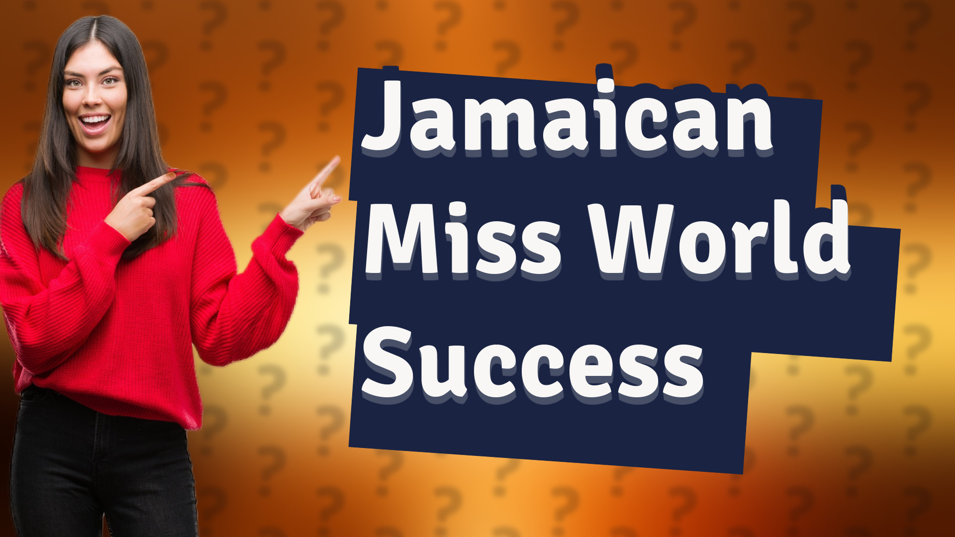 Jamaican Miss World Success