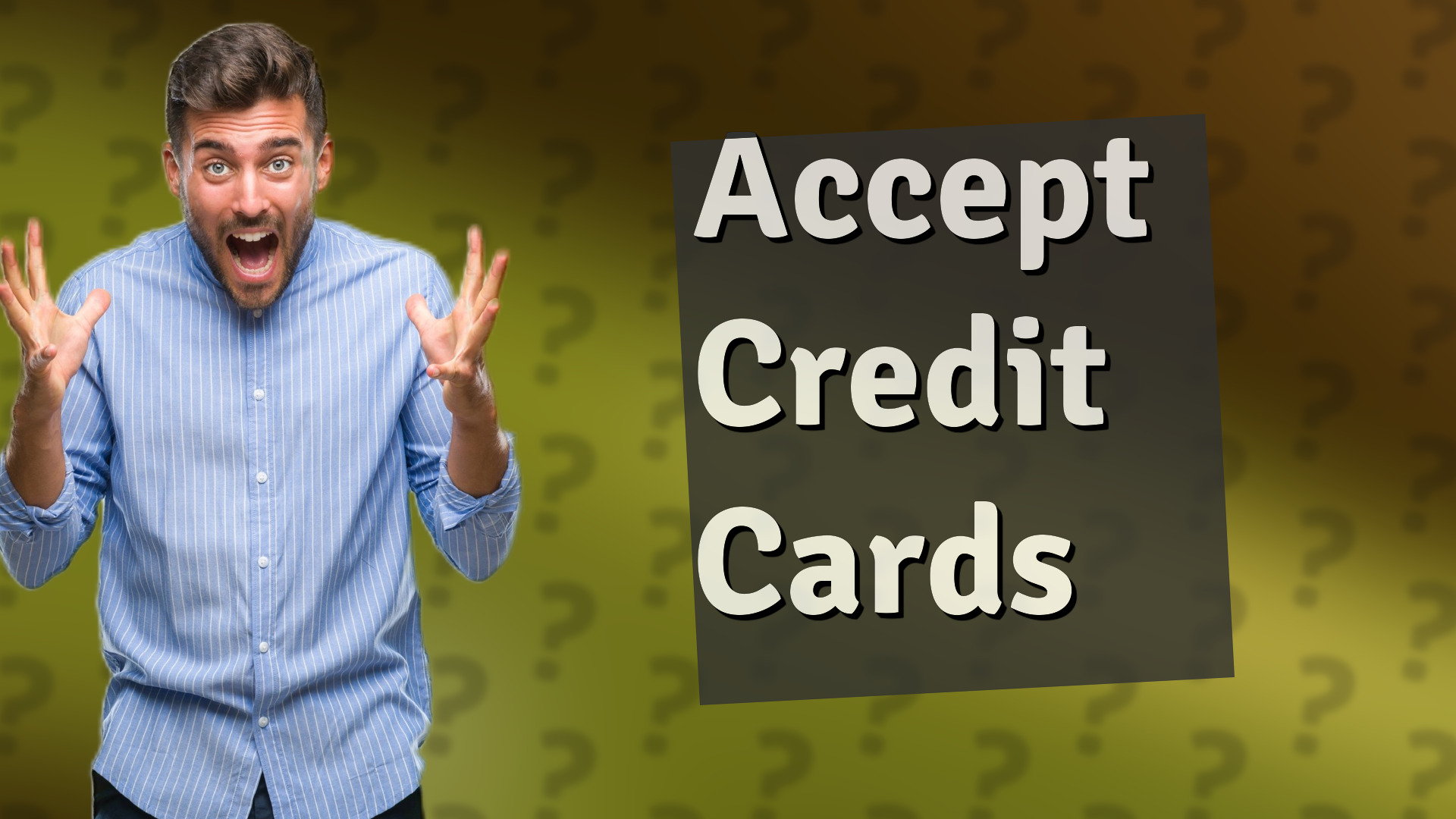 Accept Credit Cards