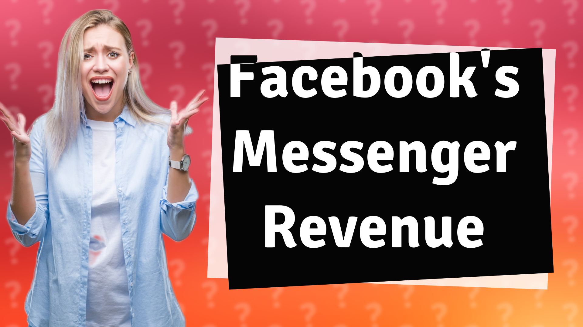 Facebook's Messenger Revenue