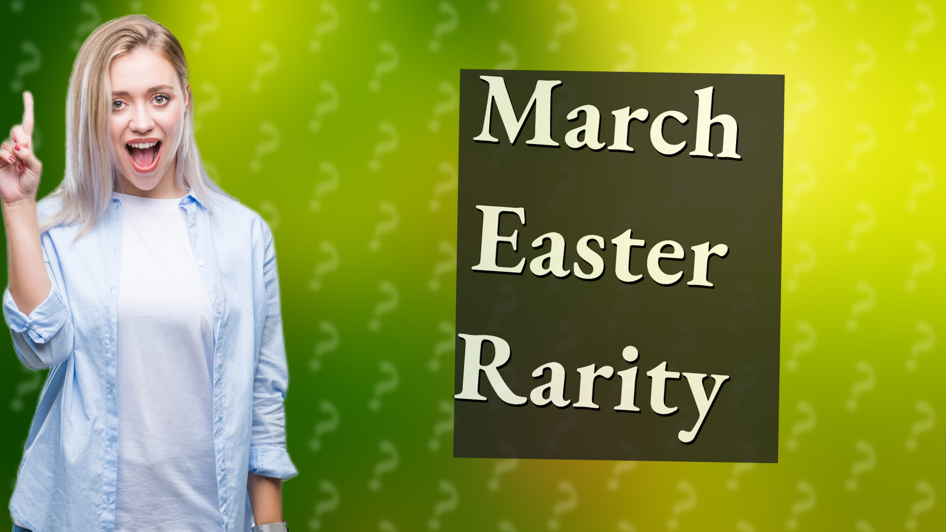 March Easter Rarity