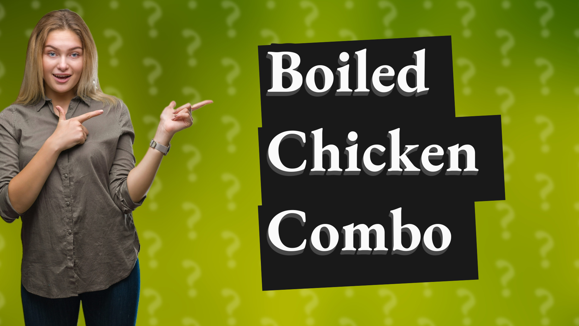 Boiled Chicken Combo