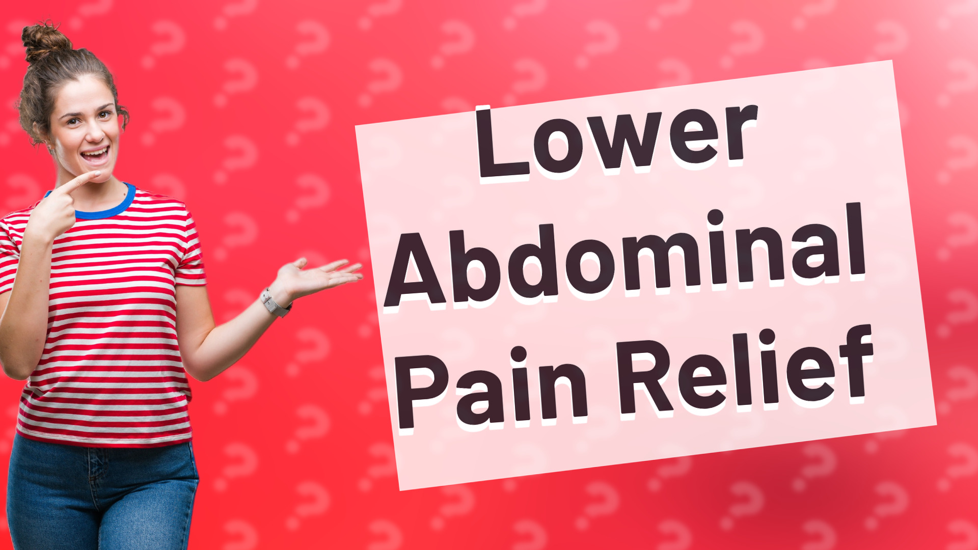 Lower Abdominal Pain Relief