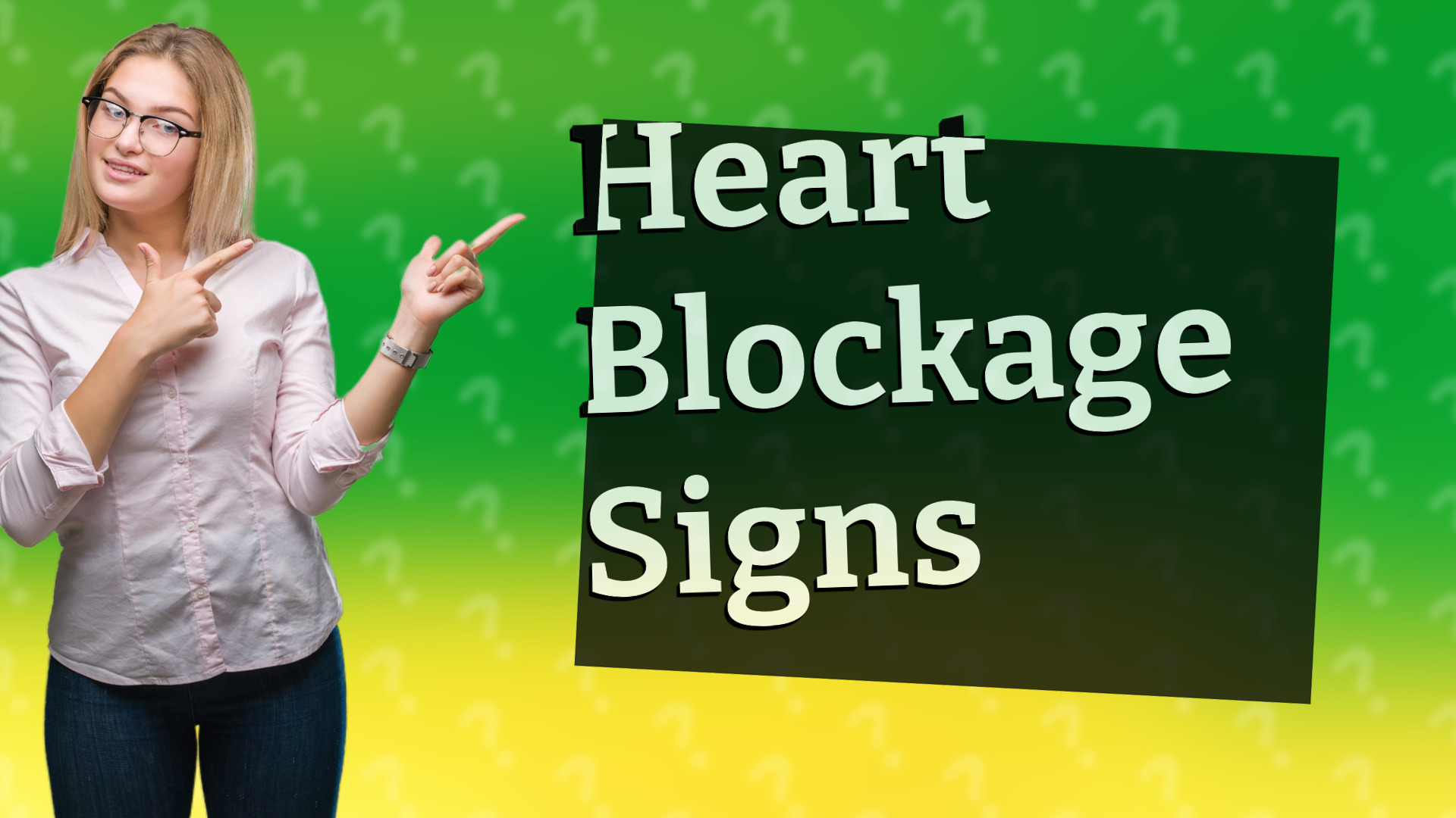 Heart Blockage Signs