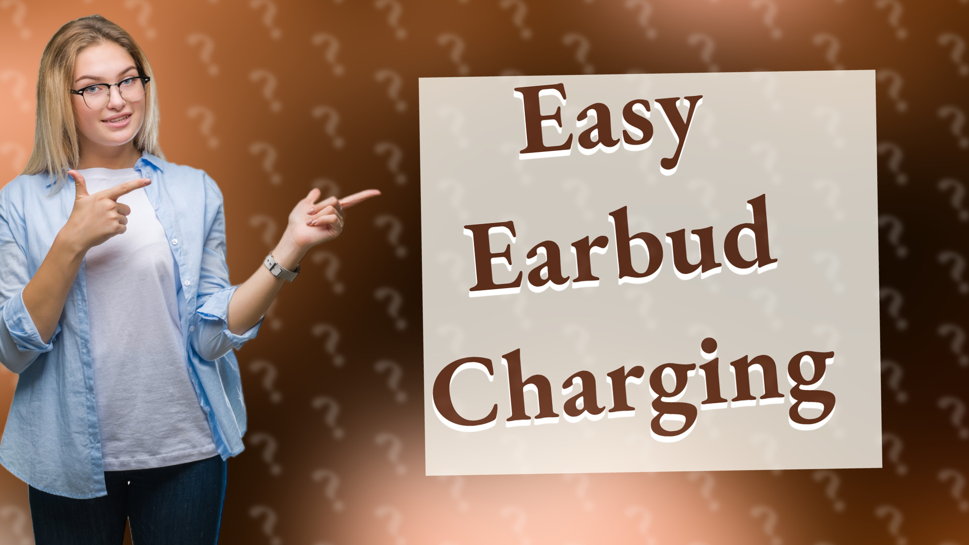 Easy Earbud Charging