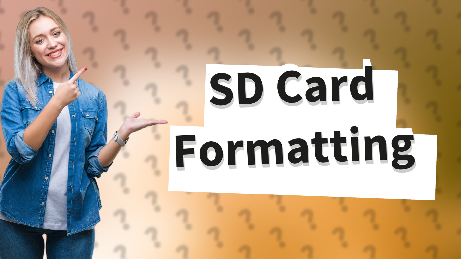 SD Card Formatting
