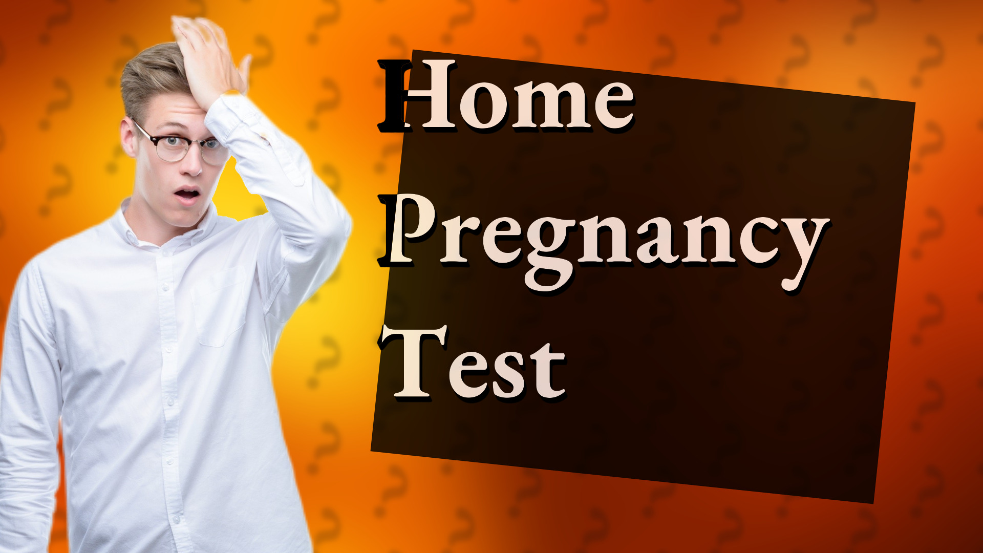 Home Pregnancy Test