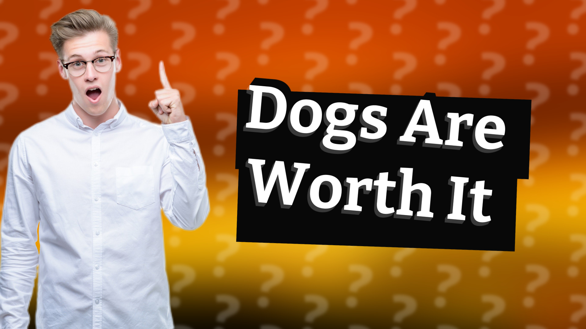 Dogs Are Worth It