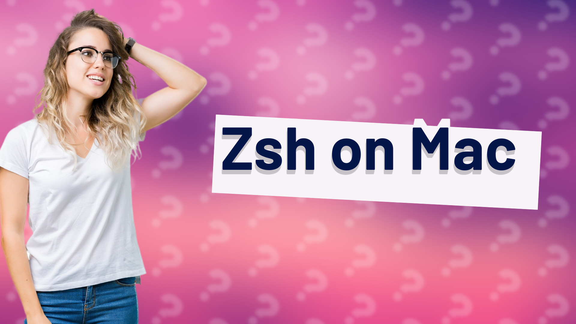 Zsh on Mac