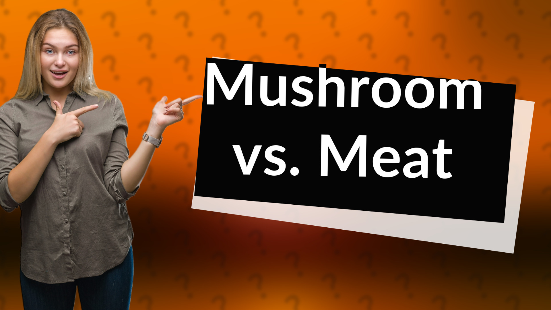 Mushroom vs. Meat