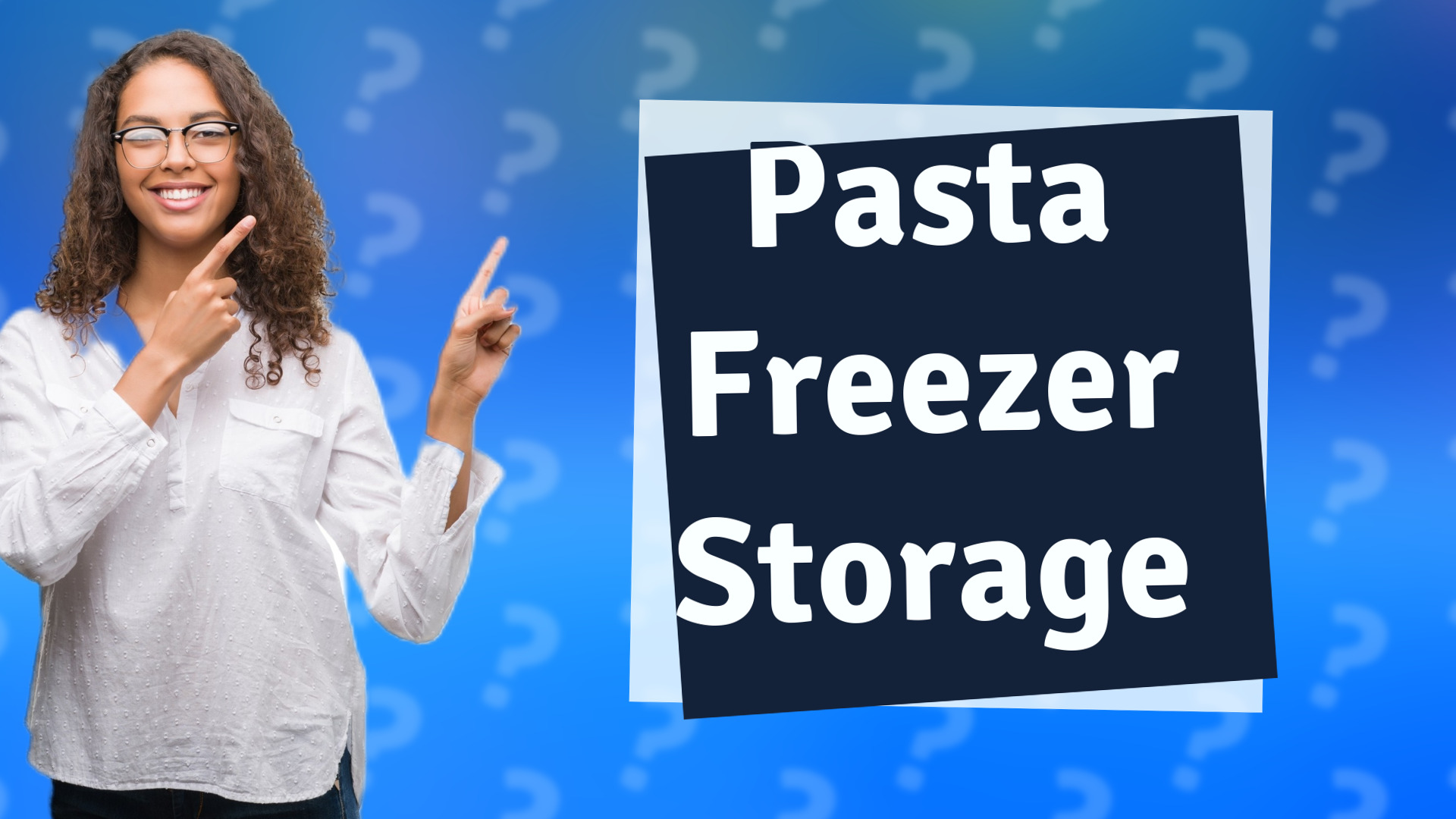 Pasta Freezer Storage