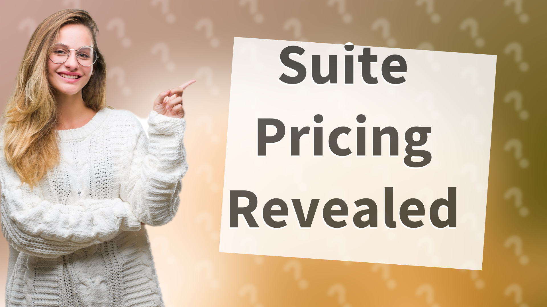 Suite Pricing Revealed