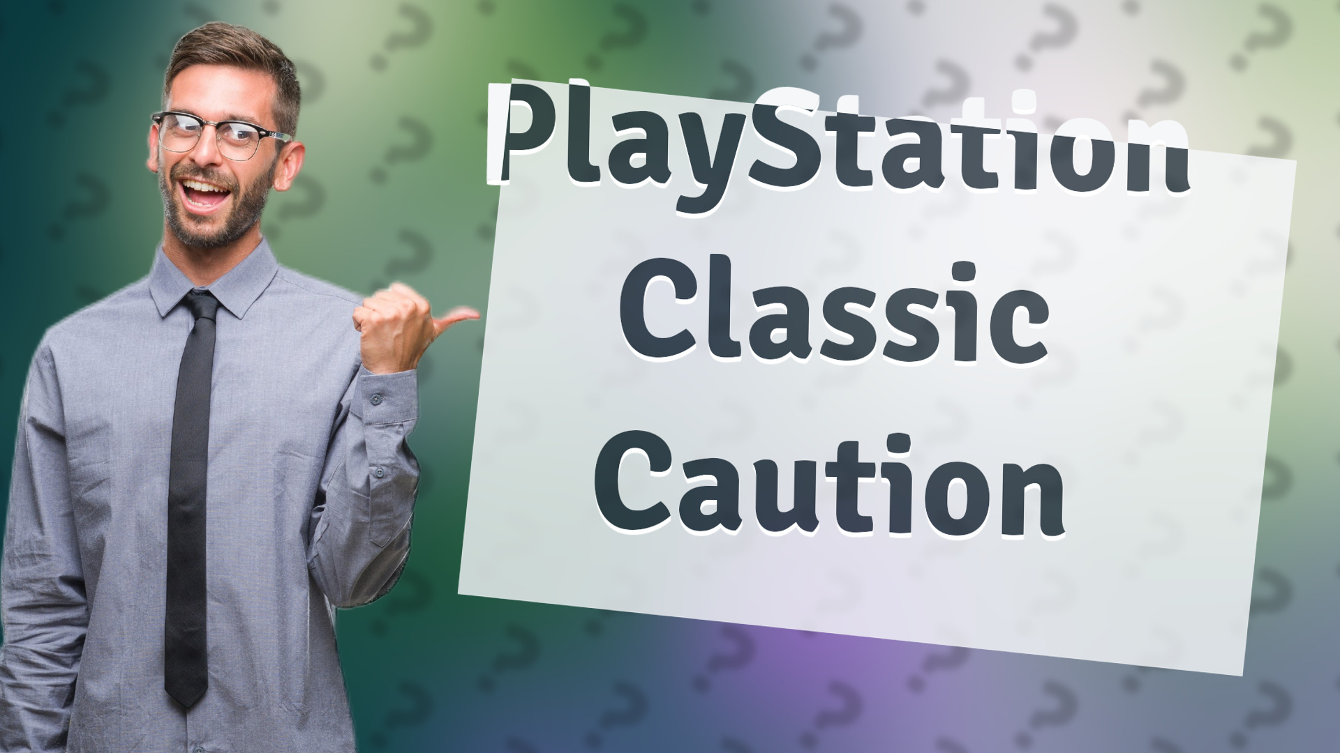 PlayStation Classic Caution