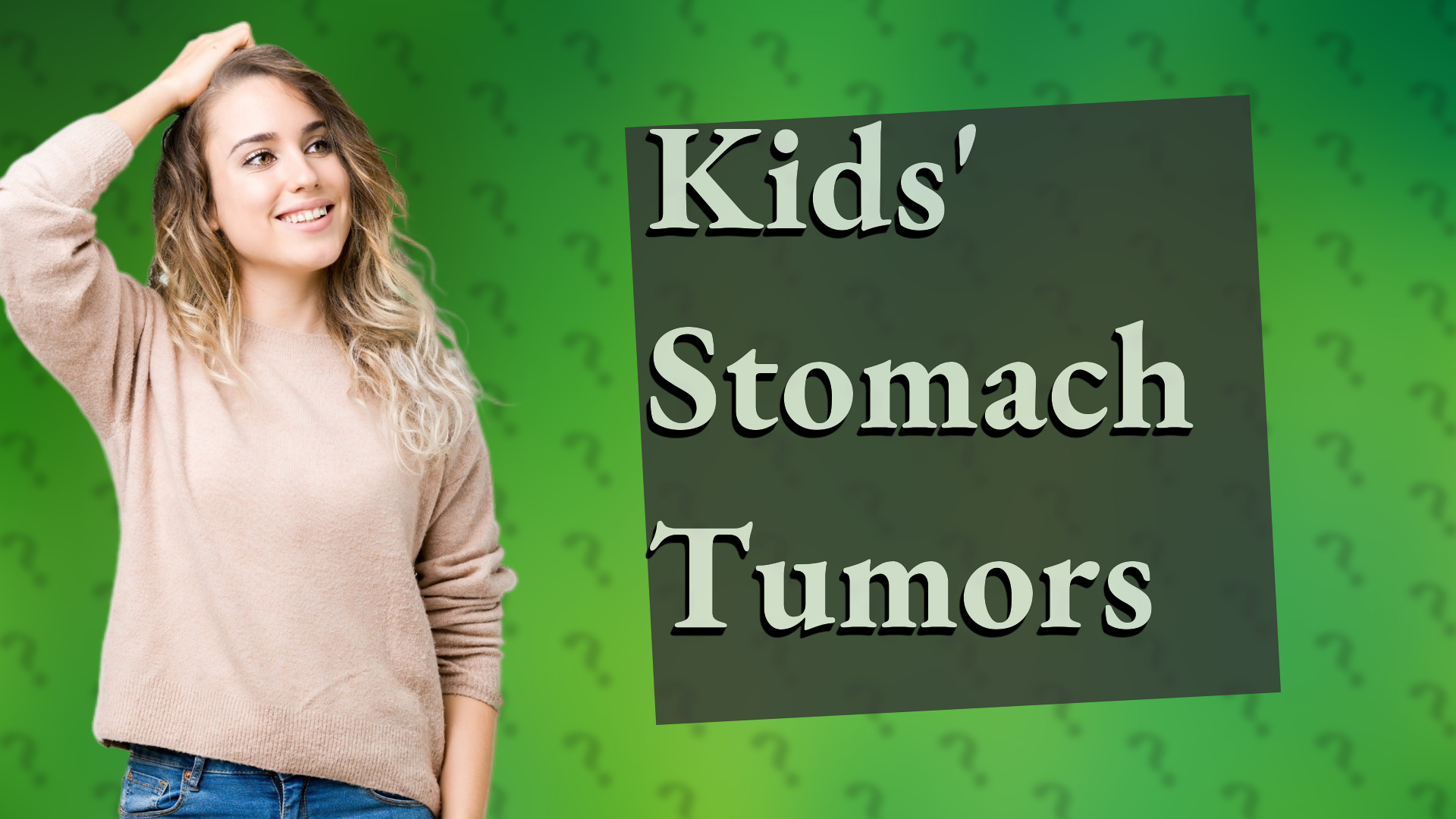 Kids' Stomach Tumors
