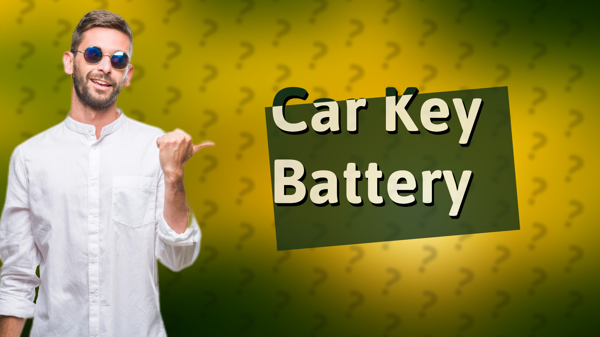 Car Key Battery