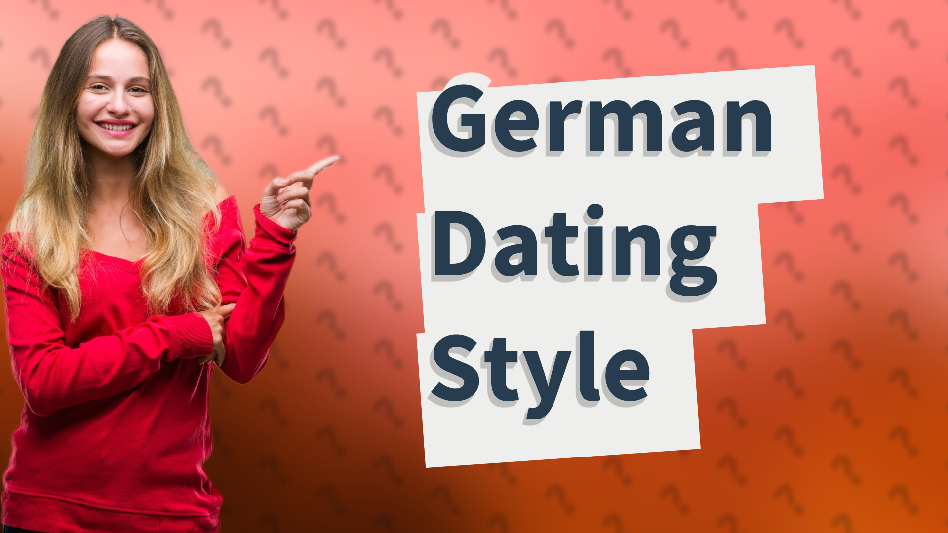German Dating Style