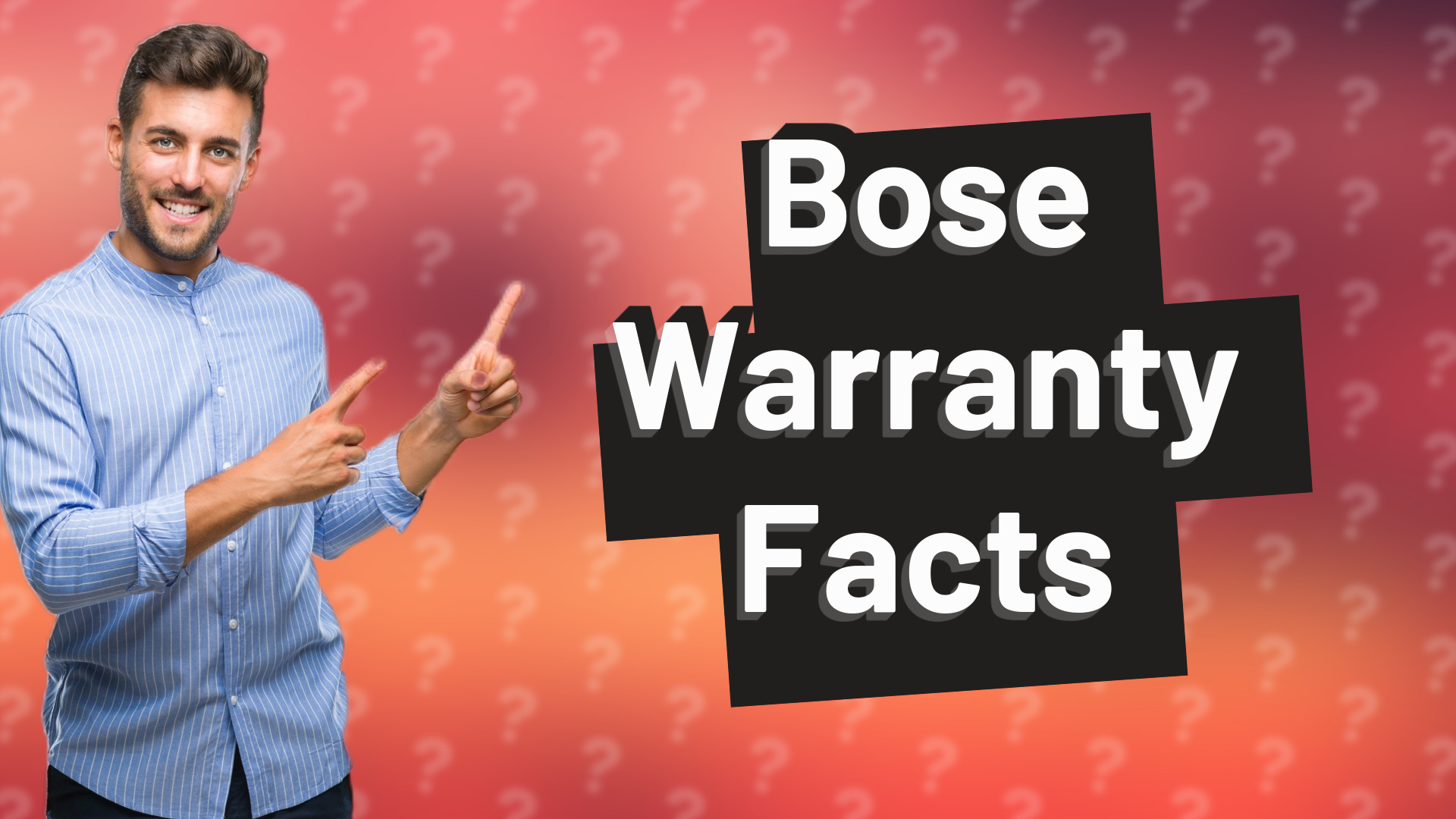 Bose Warranty Facts