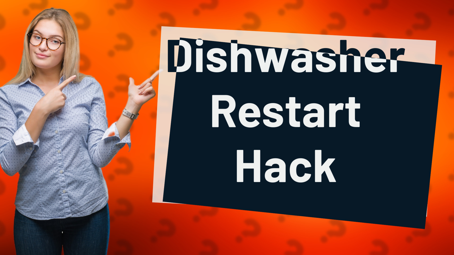 Dishwasher Restart Hack