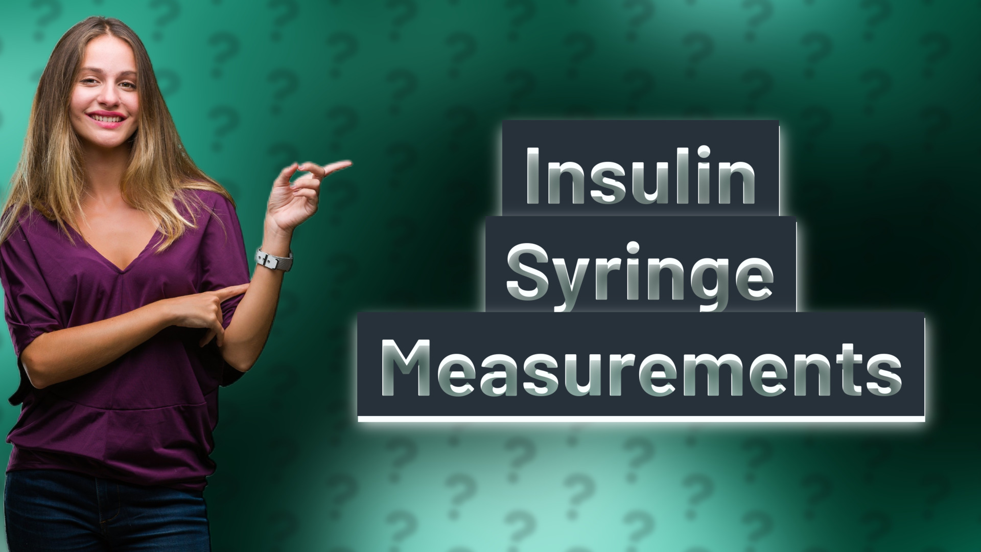 Insulin Syringe Measurements