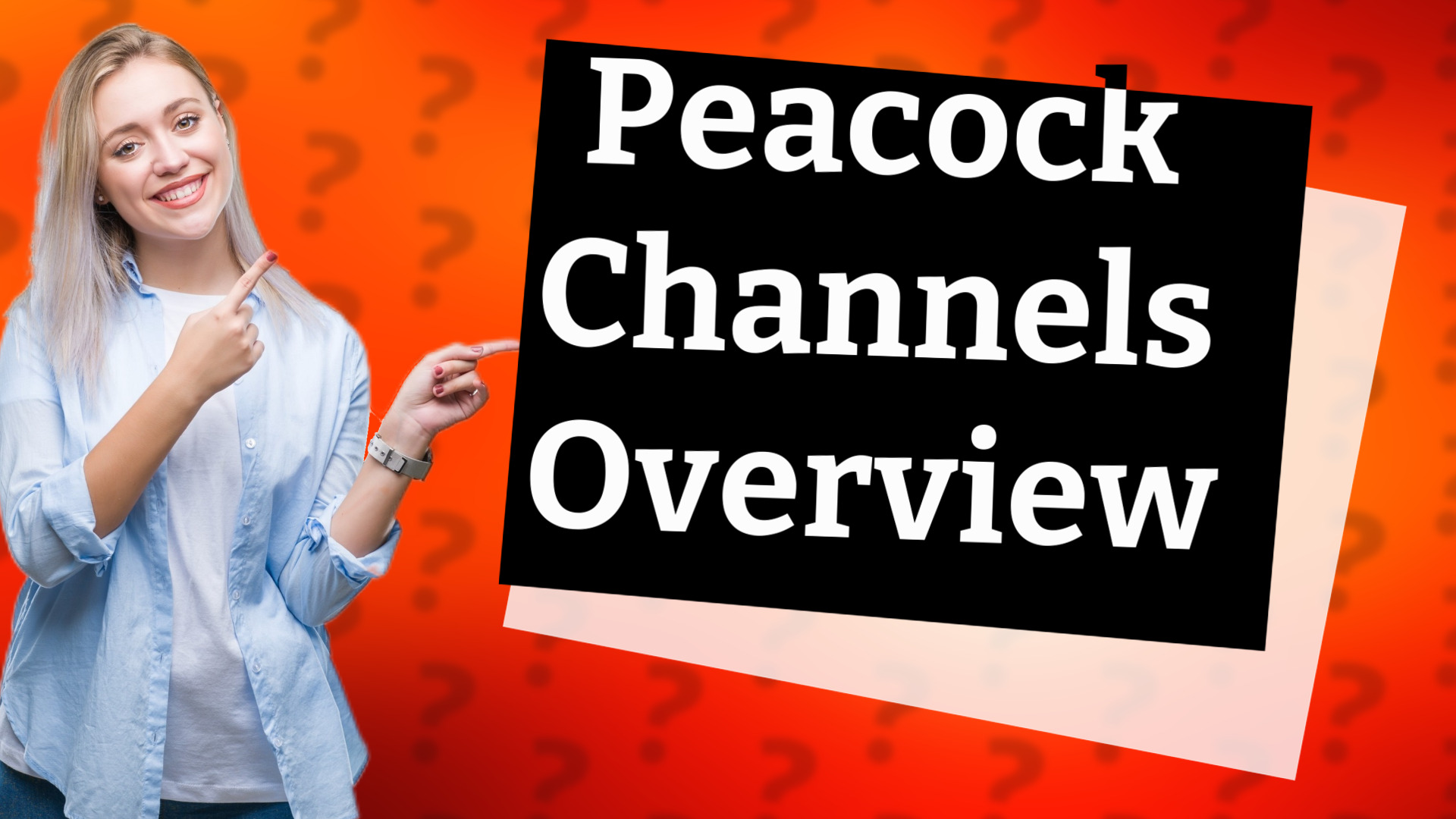 Peacock Channels Overview