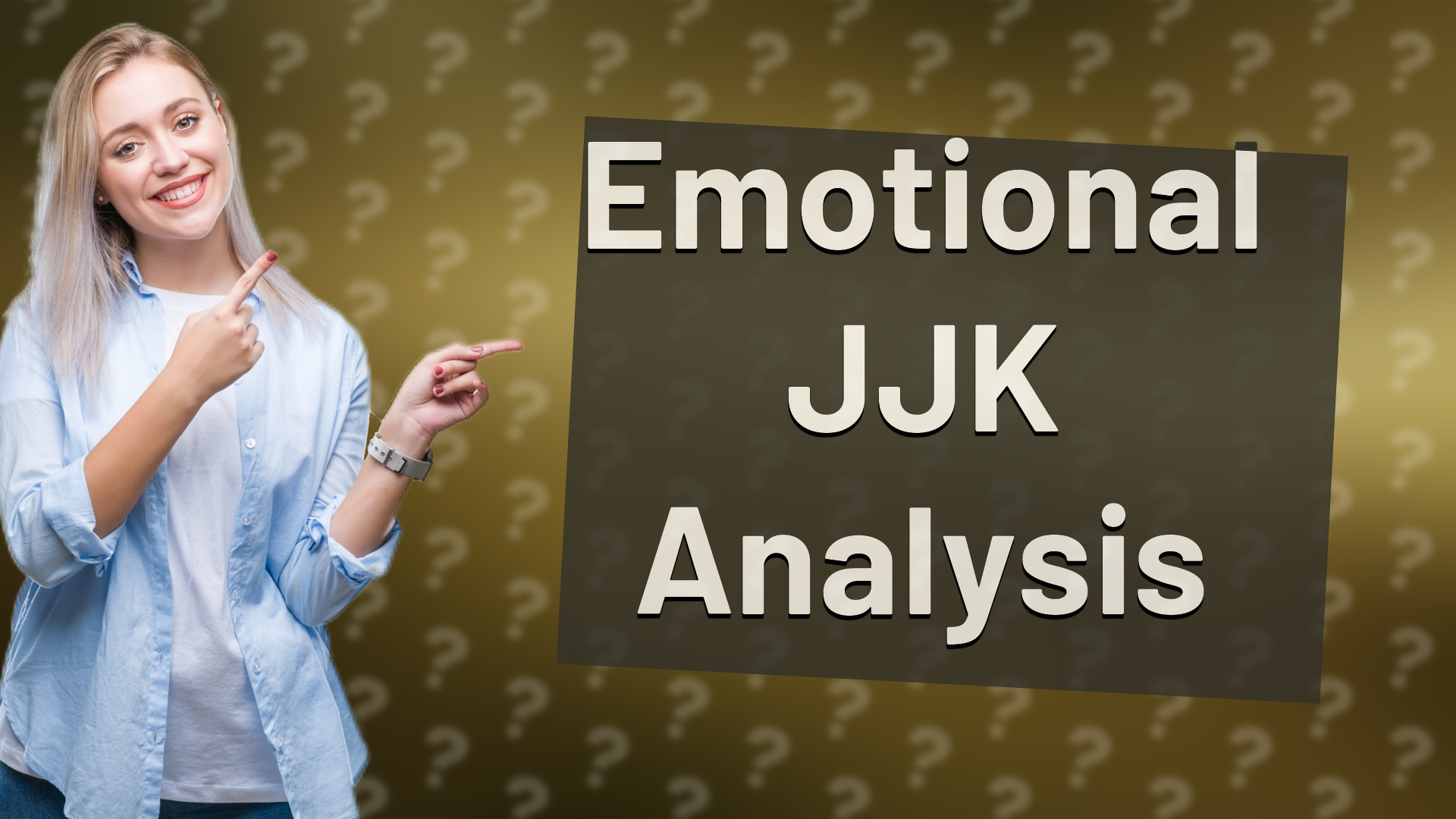 Emotional JJK Analysis