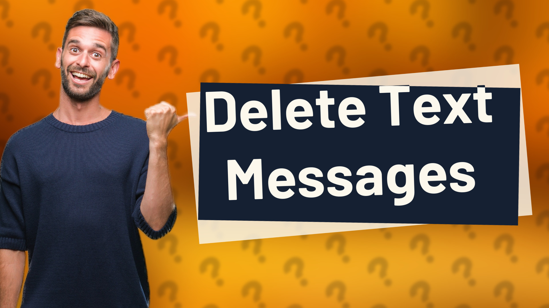 Delete Text Messages