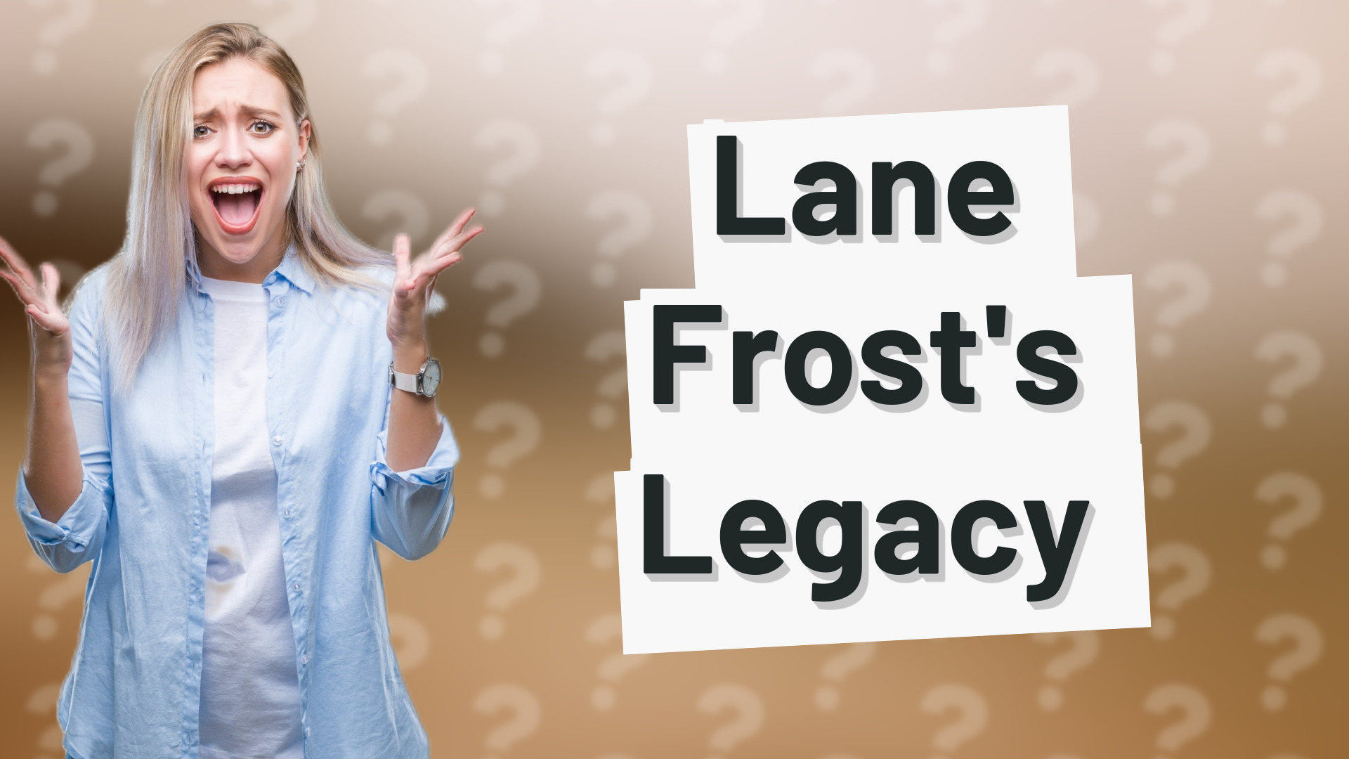 Lane Frost's Legacy