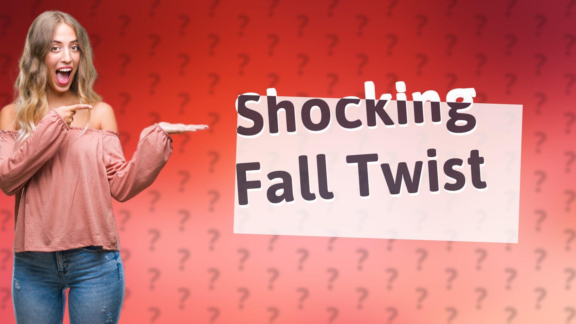 Shocking Fall Twist