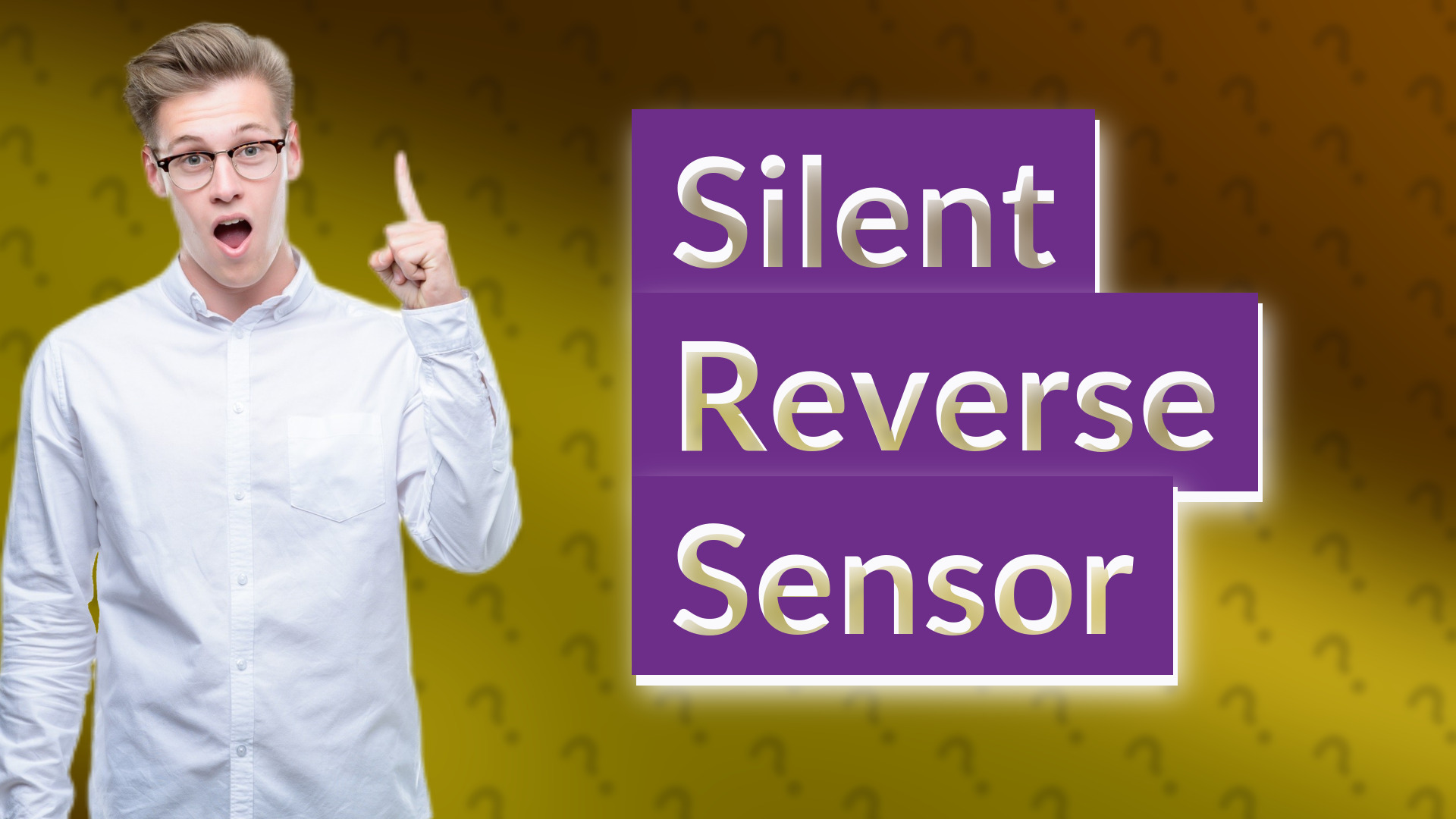 Silent Reverse Sensor