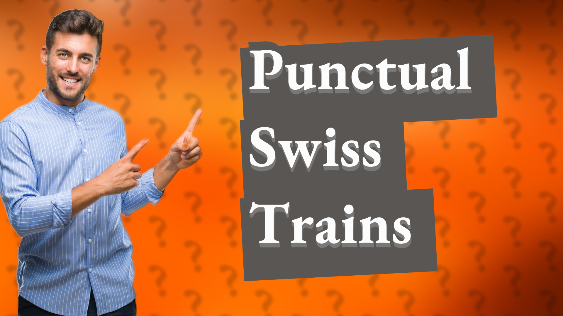 Punctual Swiss Trains