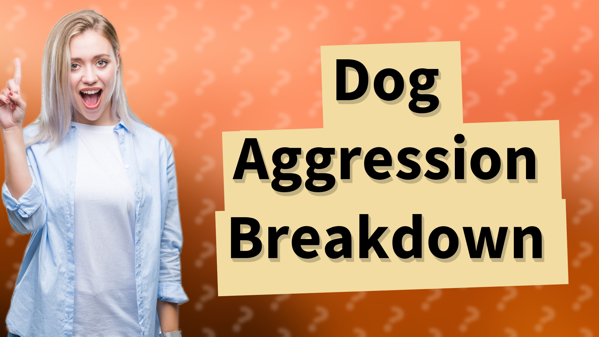 Dog Aggression Breakdown