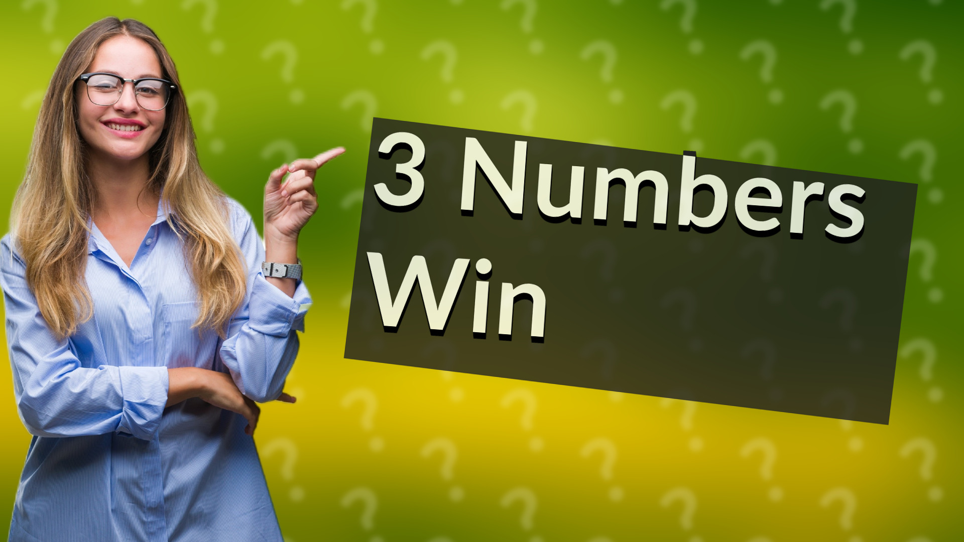 3 Numbers Win