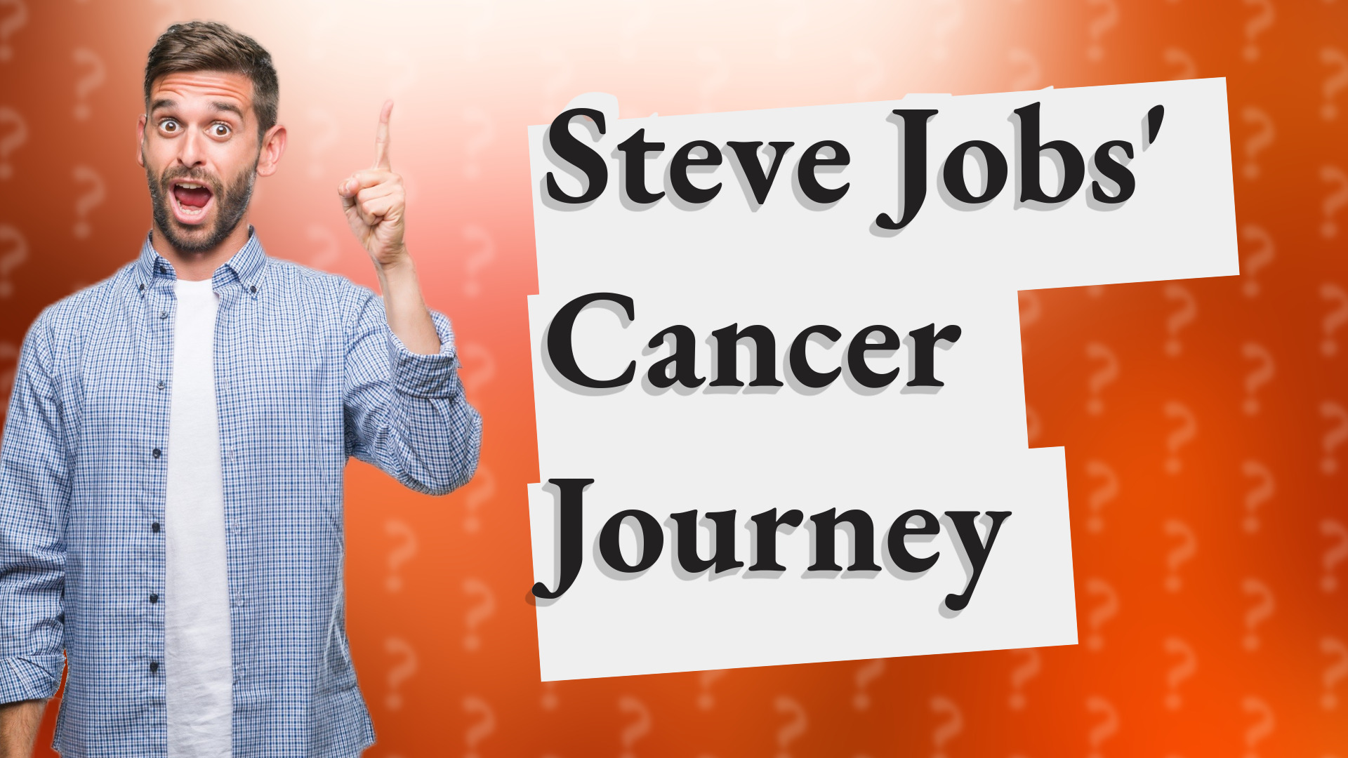 Steve Jobs' Cancer Journey