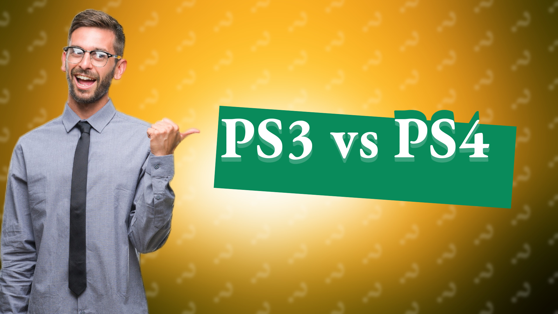 PS3 vs PS4