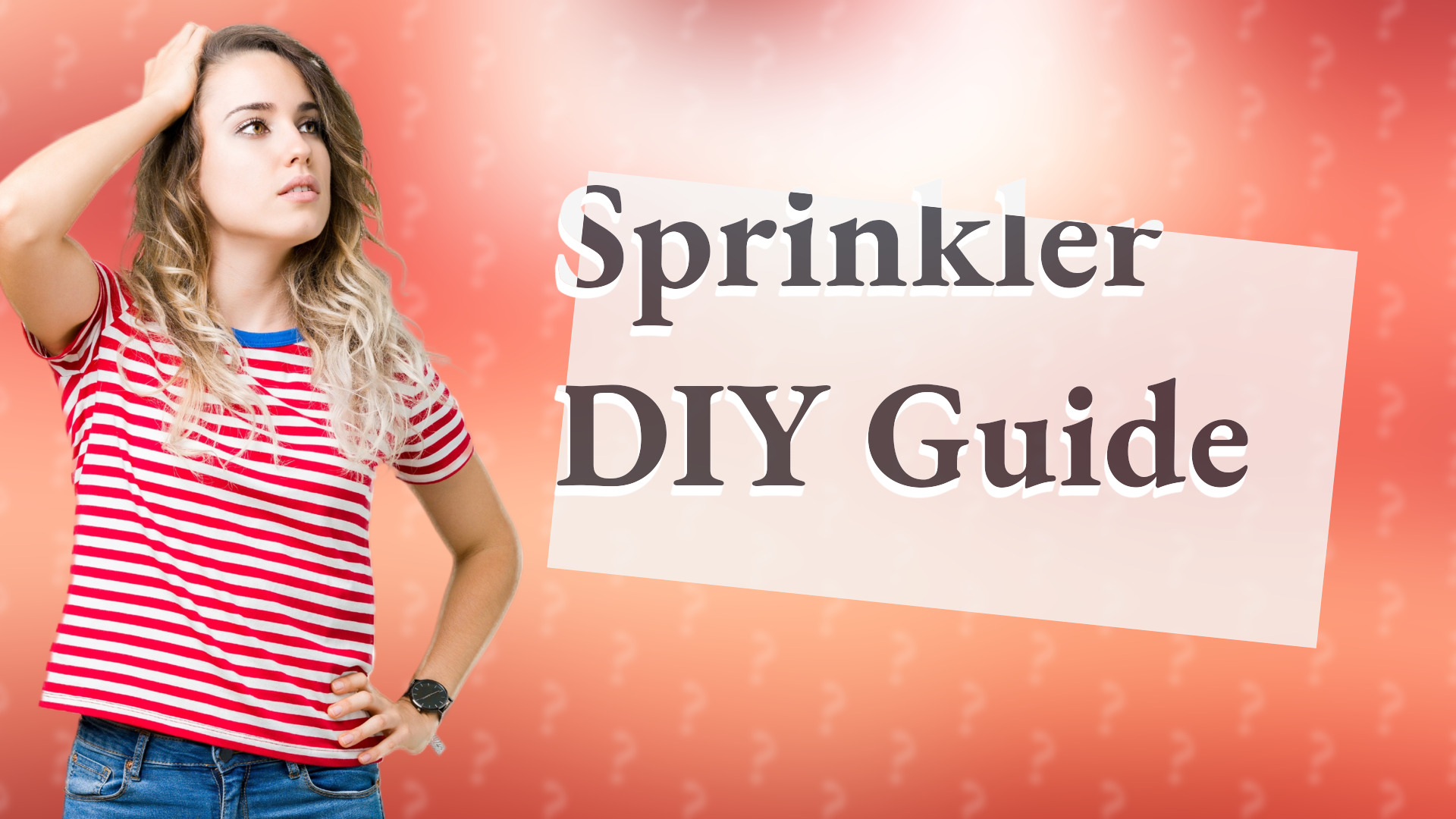 Sprinkler DIY Guide