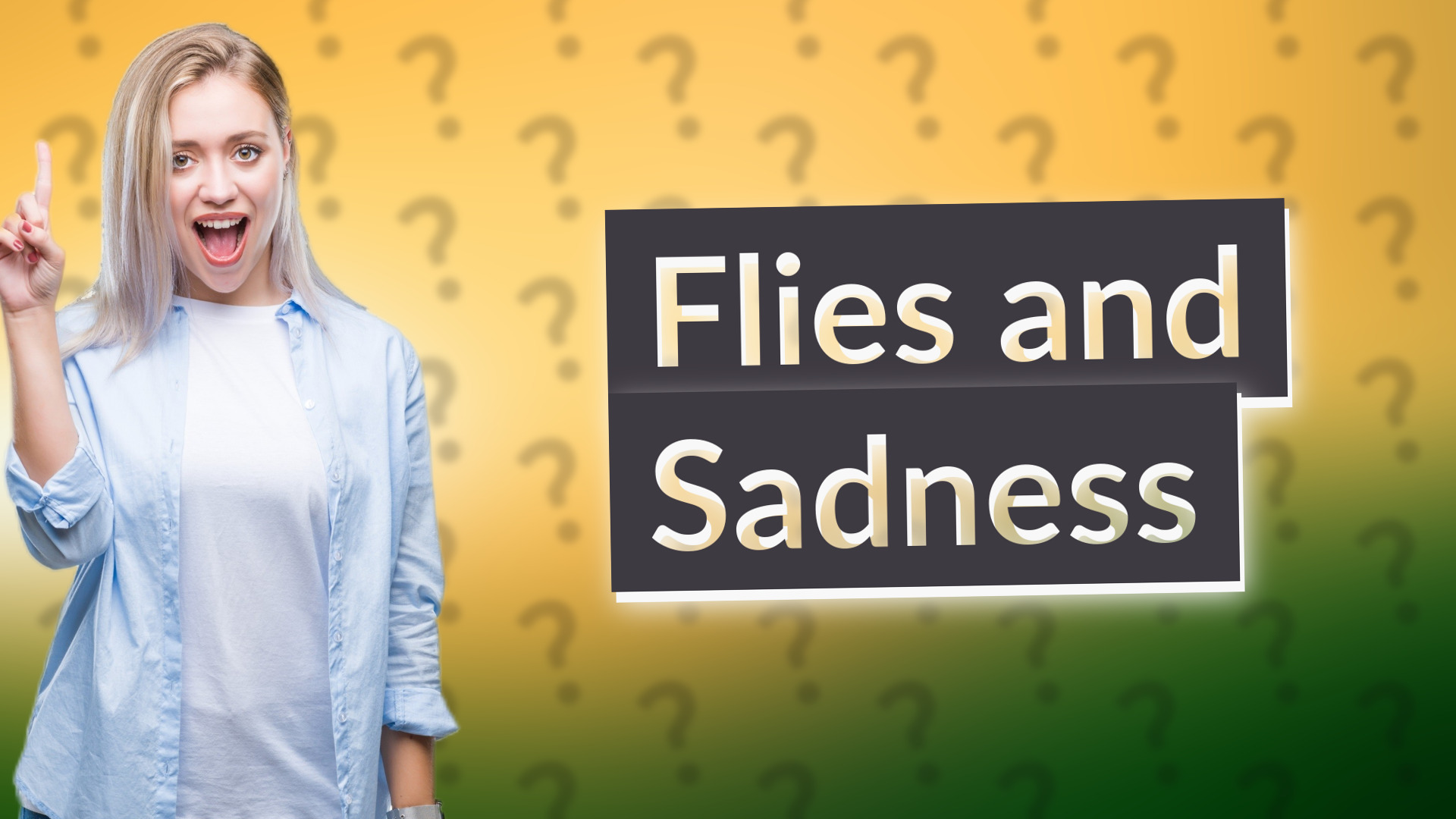 Flies and Sadness