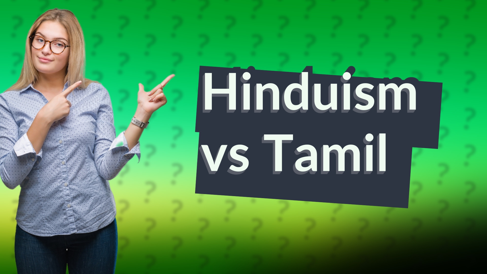Hinduism vs Tamil