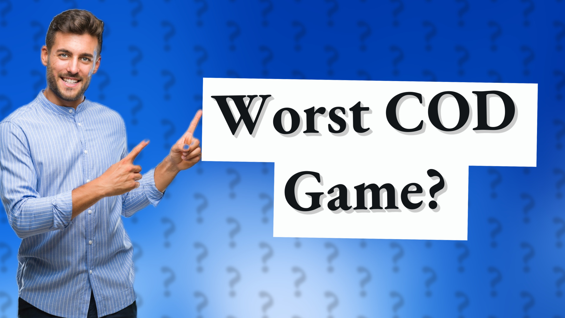 Worst COD Game?