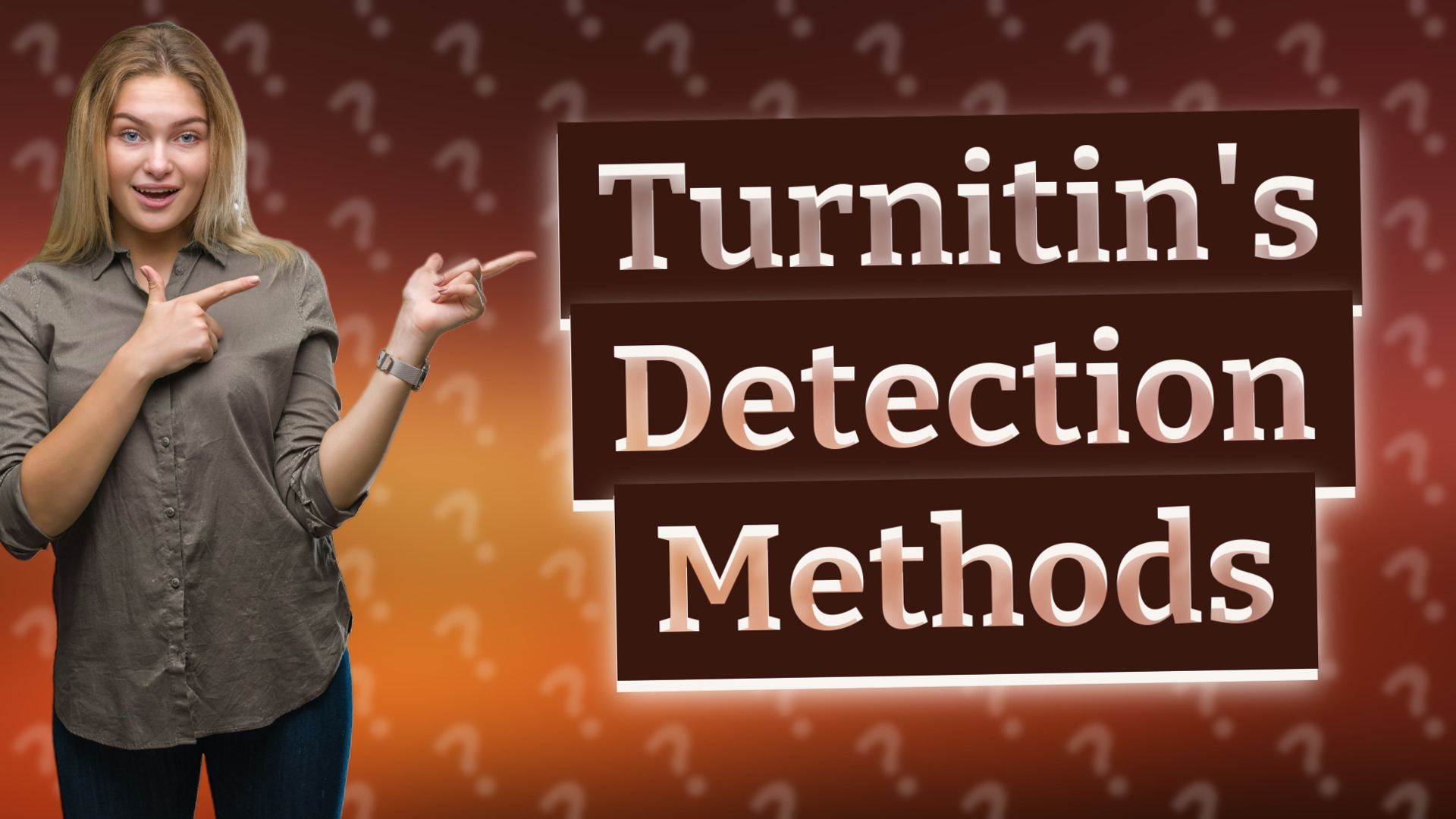 Turnitin's Detection Methods