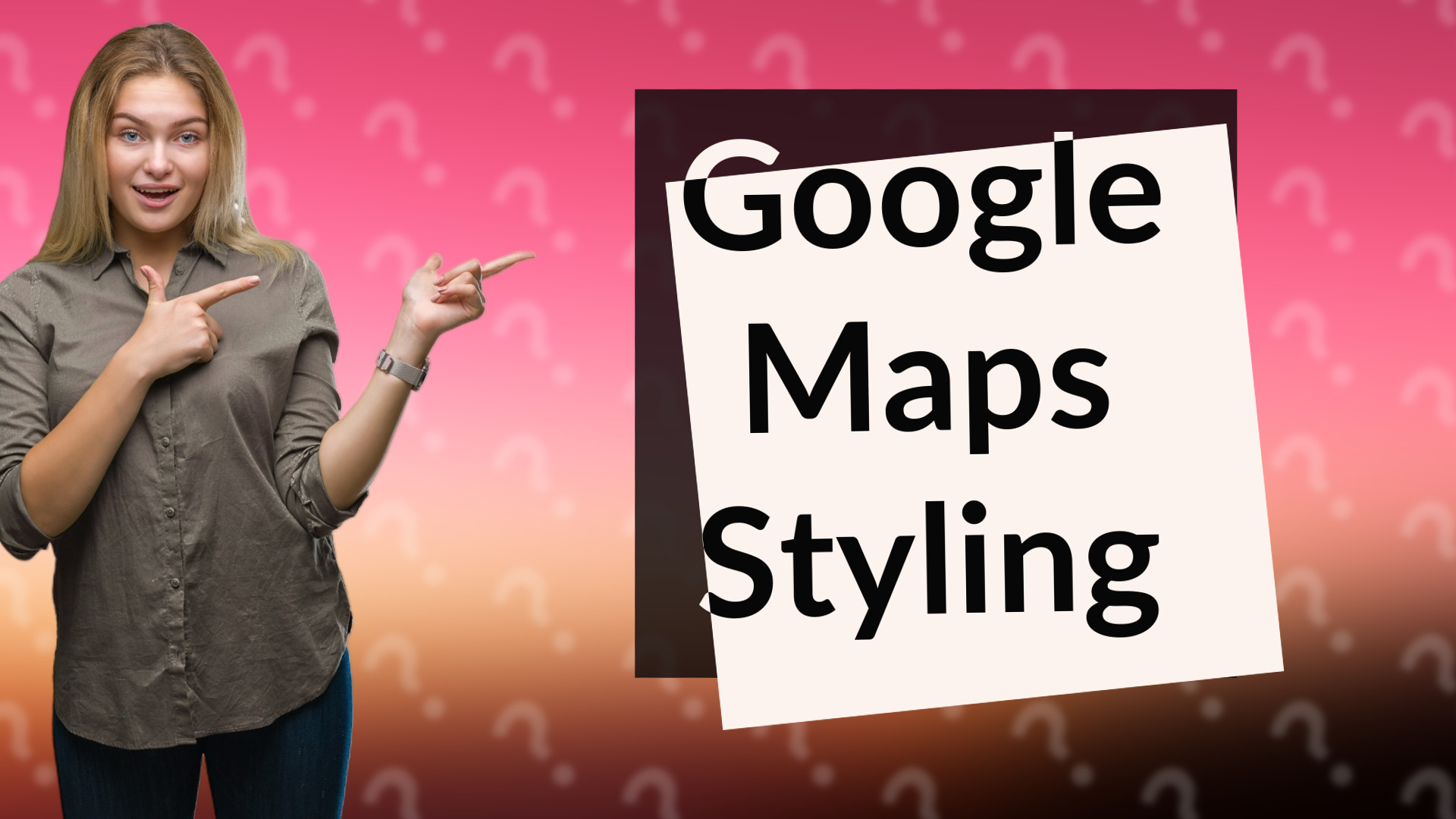 Google Maps Styling