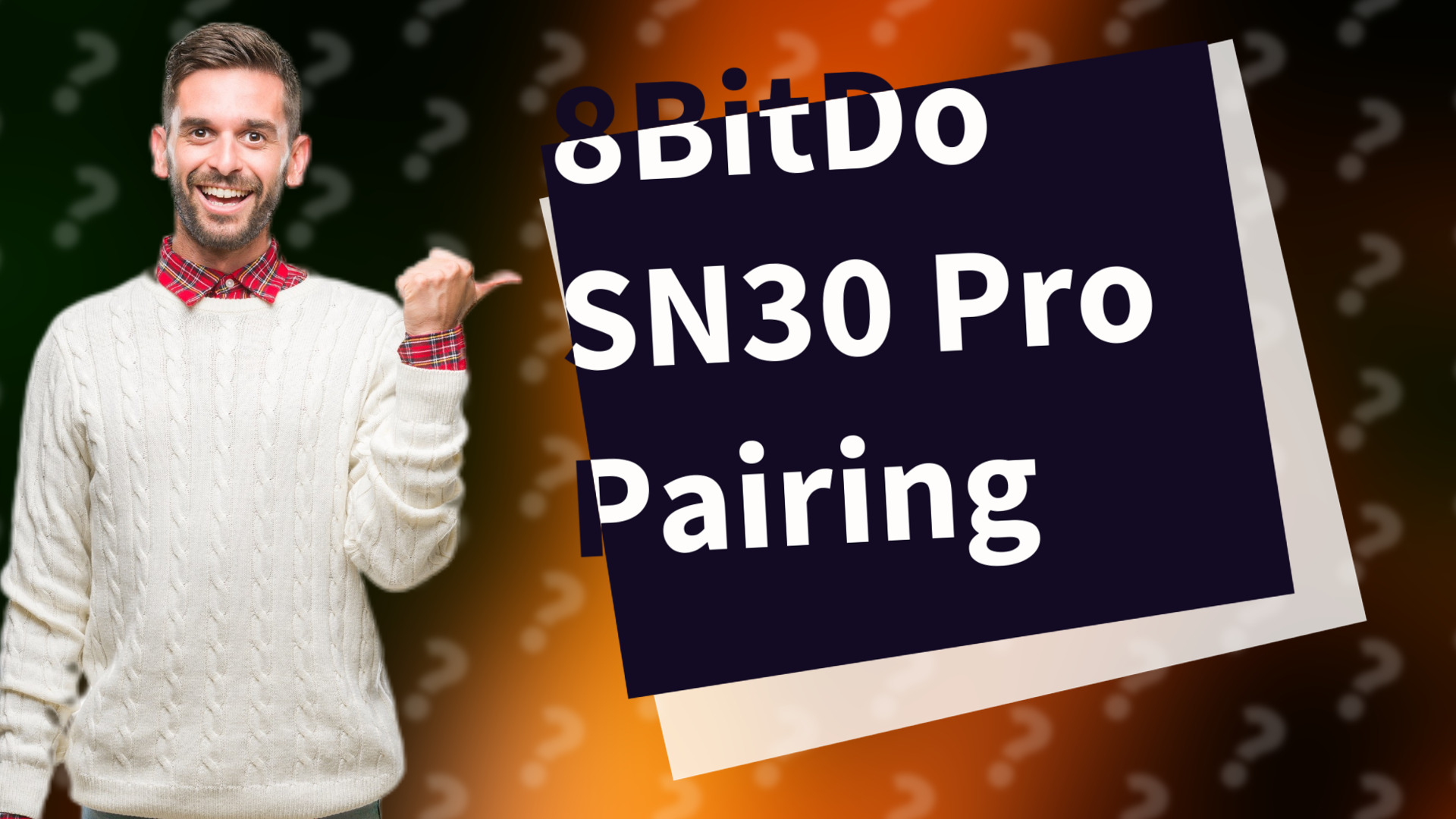 8BitDo SN30 Pro Pairing