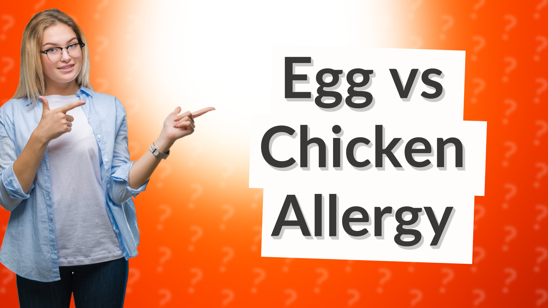 Egg vs Chicken Allergy