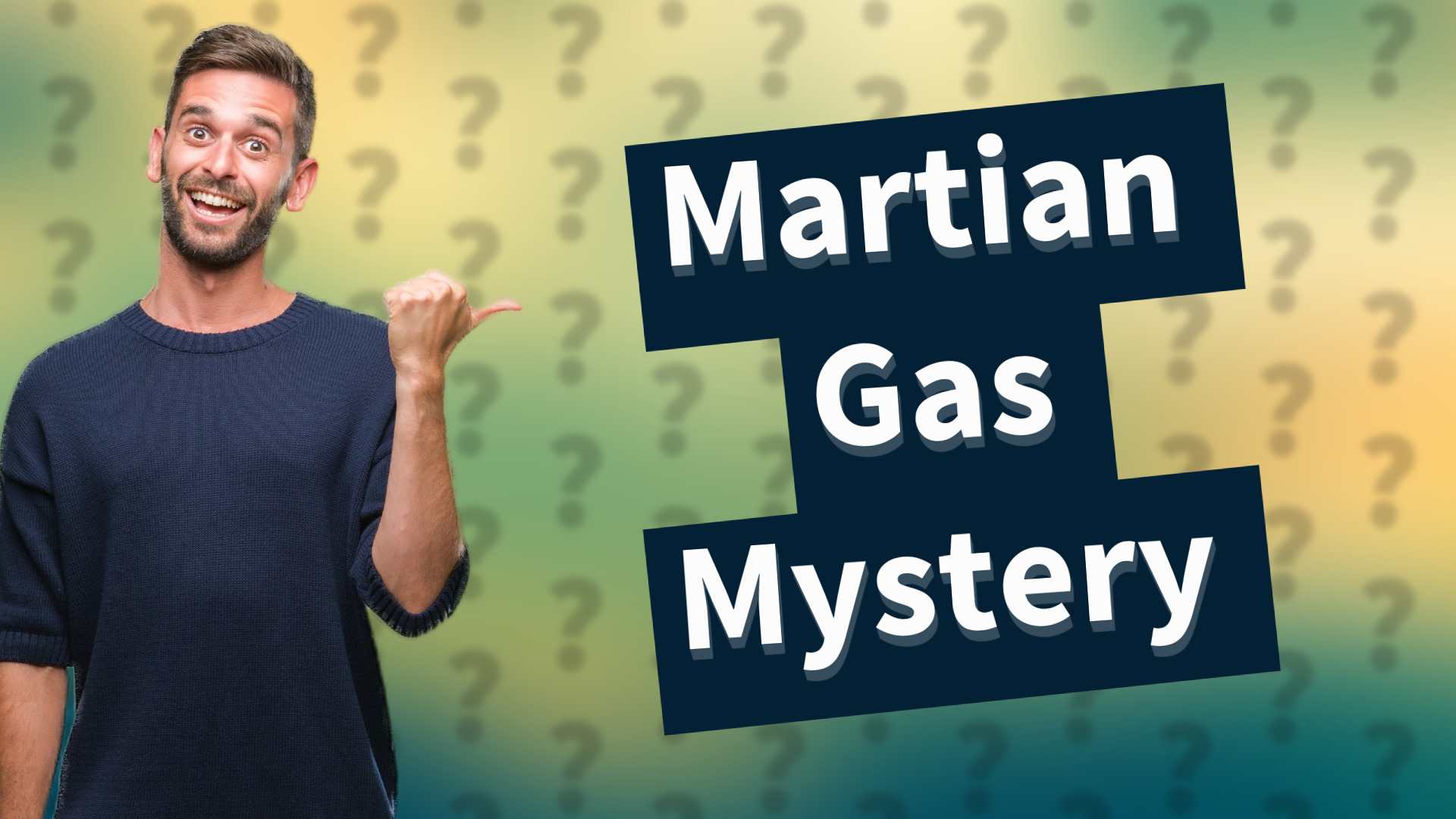Martian Gas Mystery